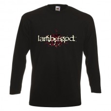LAMB OF GOD LOGO Мъжка тениска с дълъг ръкав